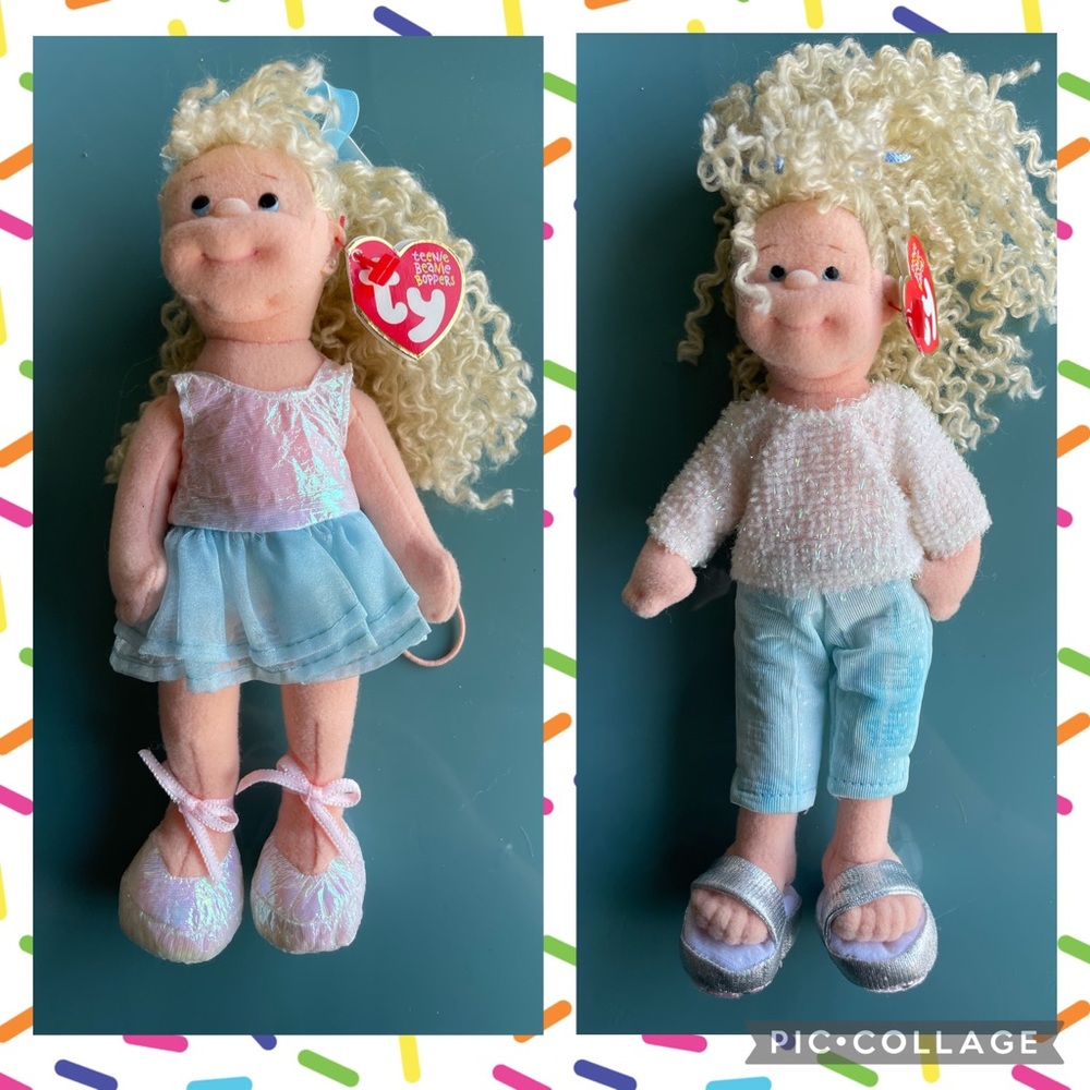 🐰🏷 💖 Bundle & Save Baby/Kids Items 💖  Ty Teenie Beanie Boppers (2 pack)